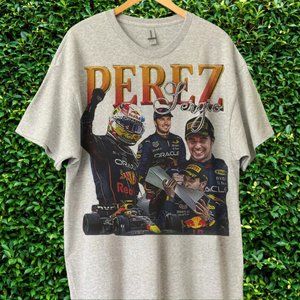 Sergio Pérez Bootleg Vintage Shirt Driver Racing Championship Formula RaCE